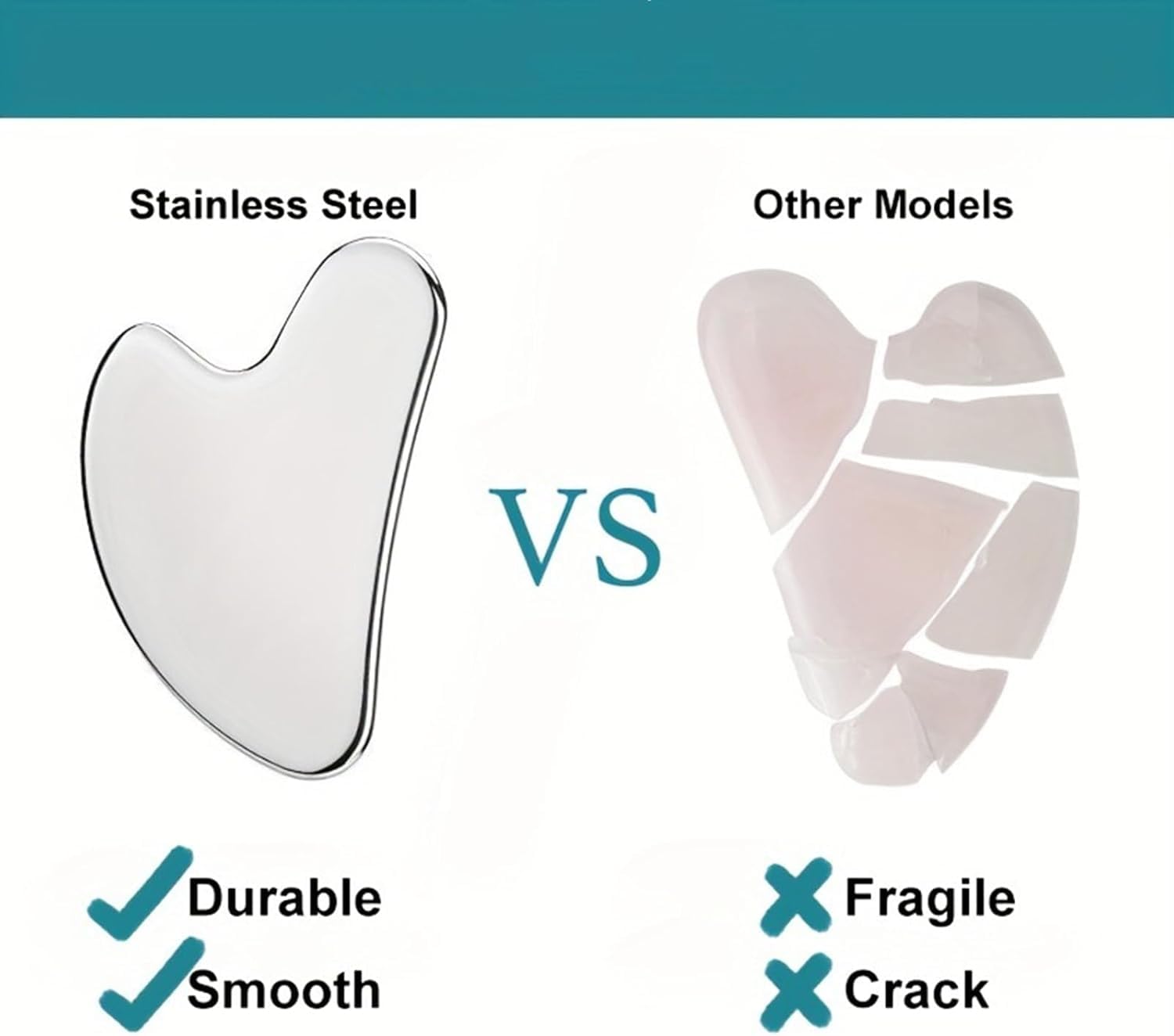 BLHVSINO1 gua sha lymphatique : favorise drainage lymphatique efficace.