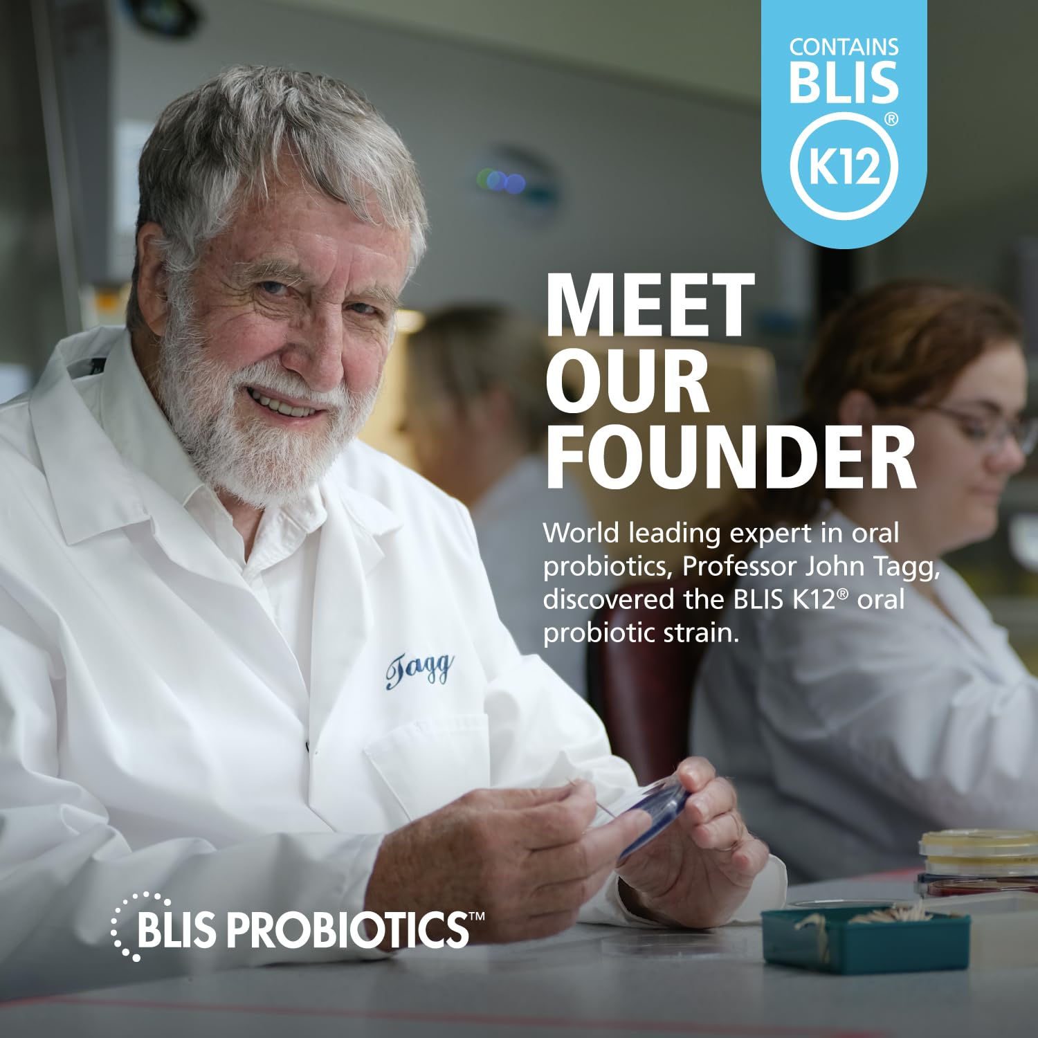 BLIS ThroatHealth: sans réfrigération, parfait pour les déplacements.