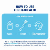 Soutien possible de la santé buccale avec BLIS ThroatHealth