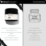 Blisque Shilajit résine—contrôle qualité CGMP démontré