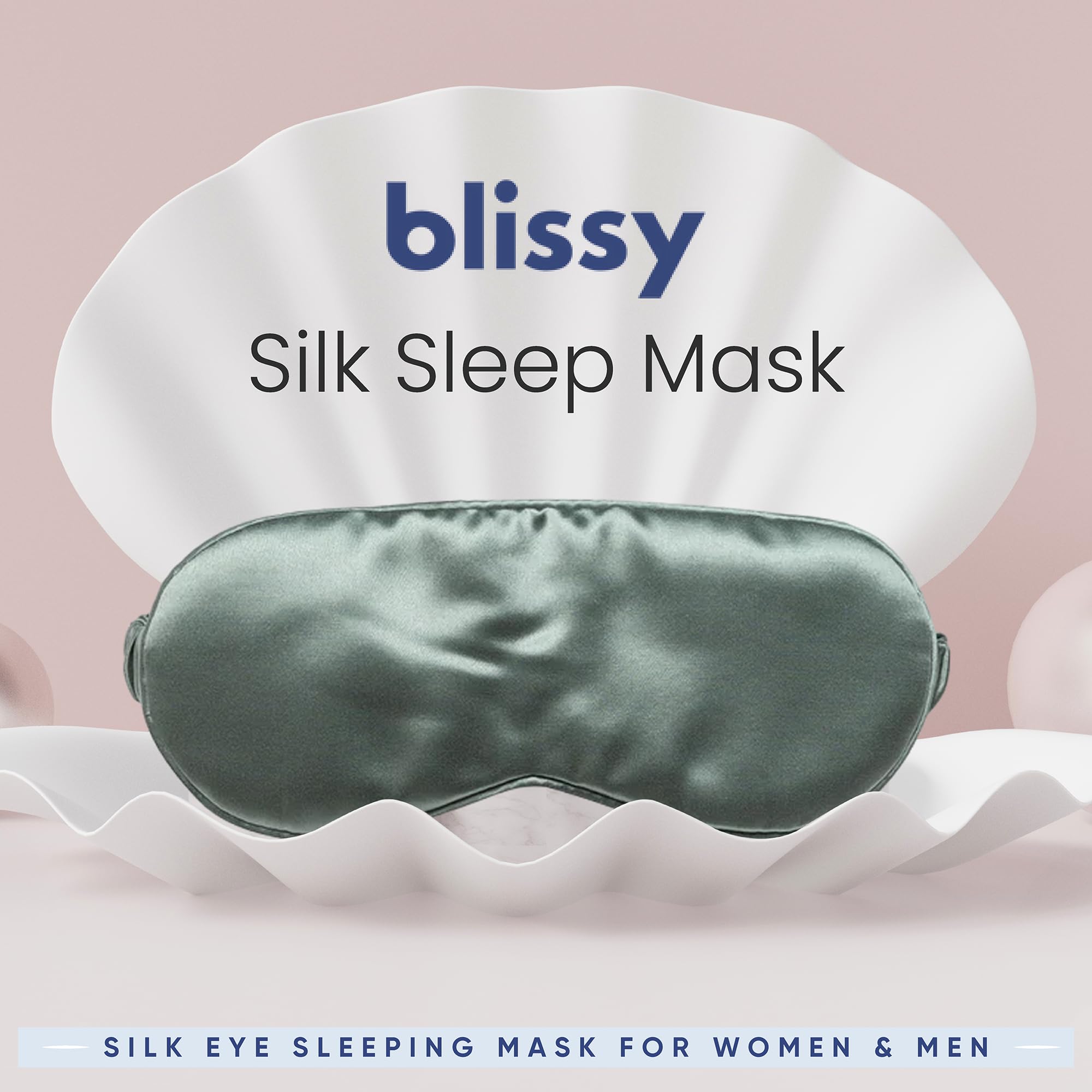 Blissy masque-soie 22-momme, douceur haut-de-gamme pour le sommeil