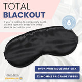 Blissy masque soie Confort tête contour ergonomique pour un port léger et agréable