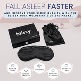 Blissy masque soie Contour naturel pour suivre les courbes du visage et réduire les frottements