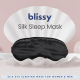 Blissy masque soie Emballage chic, pratique pour rangement et expérience produit