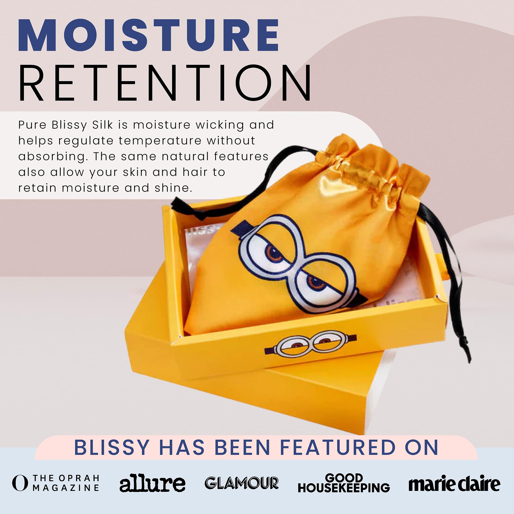 Masque Blissy certifié OEKO-TEX pour sécurité et tranquillité.