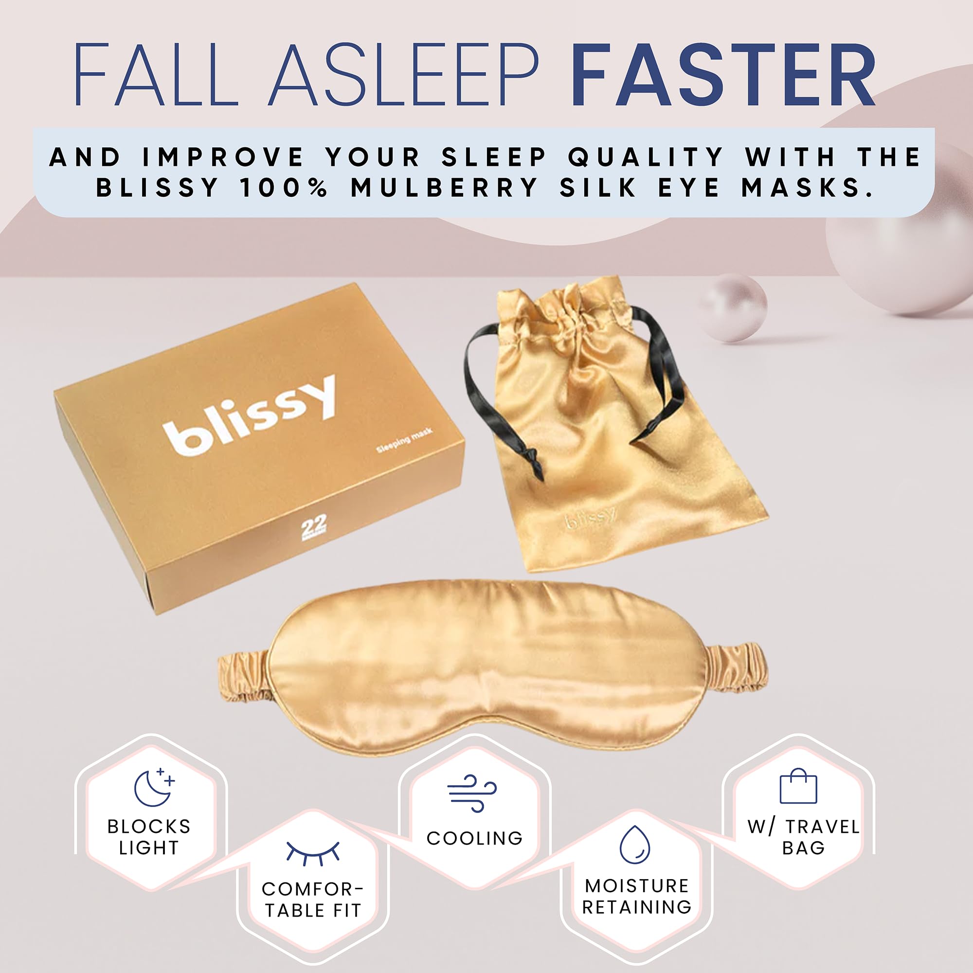 Masque BLISSY sans produits chimiques toxiques et sûr pour la peau