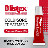 Crème Blistex 2 g dans son emballage pratique et portable.