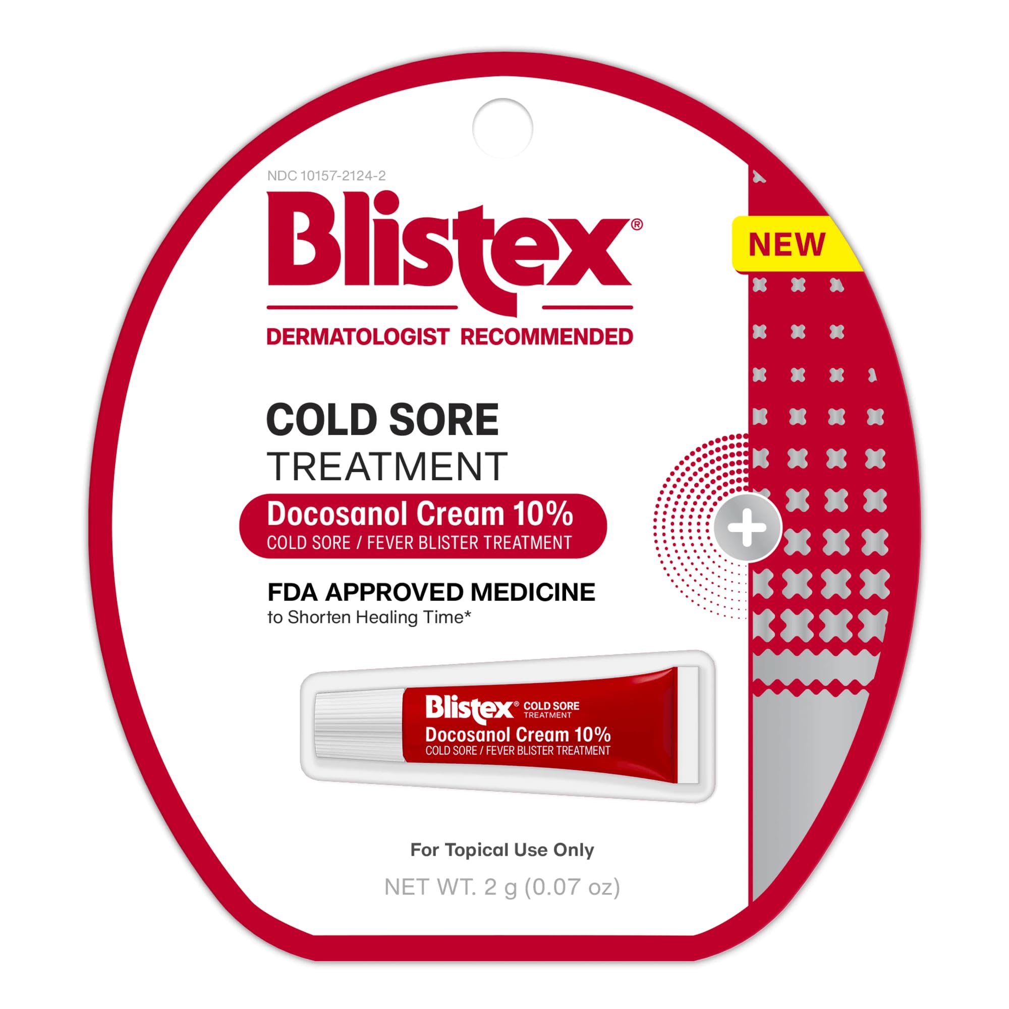 Blistex Docosanol 10% – tube prêt à l'emploi pour les premiers signes.