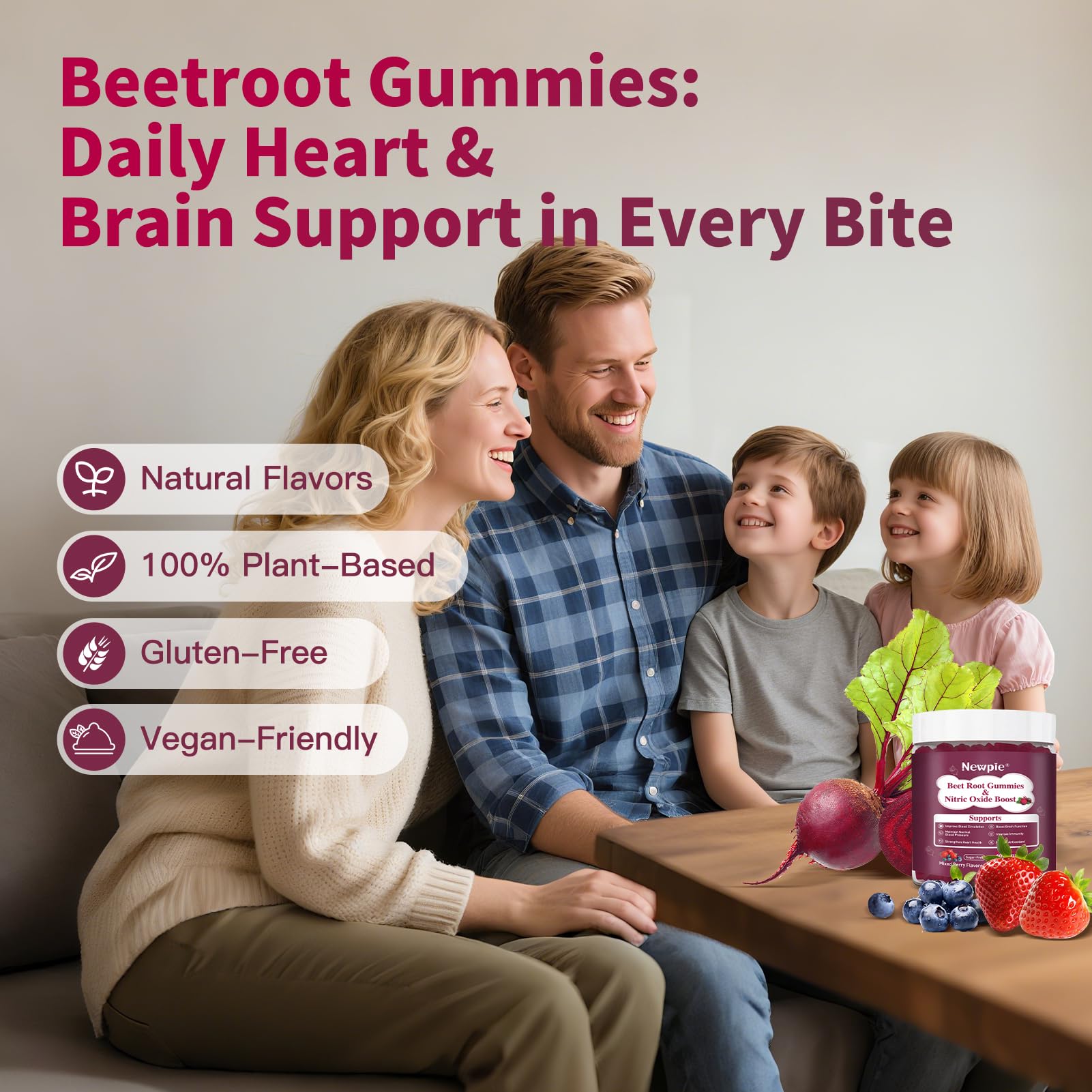Gommes sans gluten et végane Blltzzz, adaptées aux régimes.