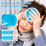 Blobuste gel flexible s’adaptant aux contours du corps.