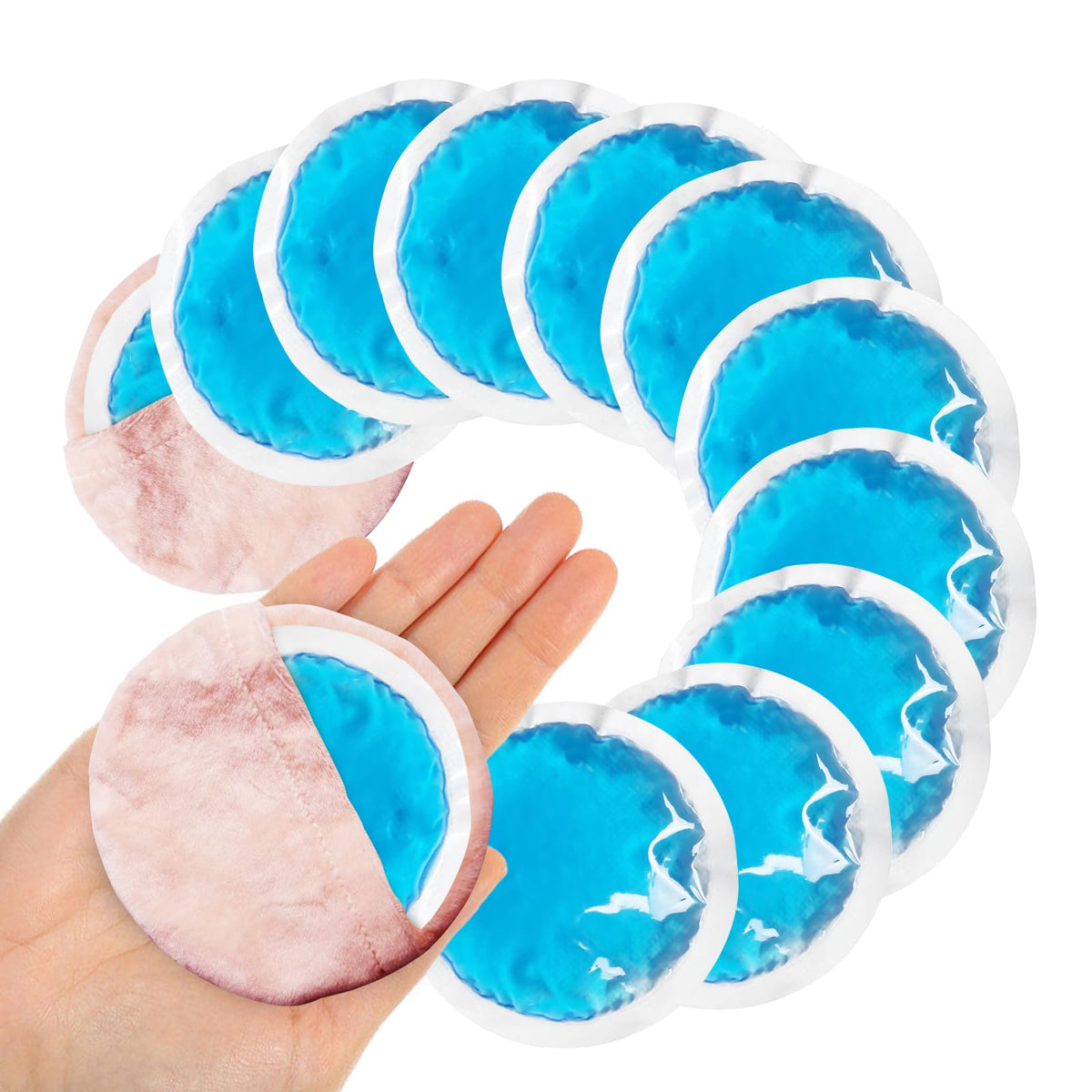 Blobuste packs glace petits ronds 12 pièces pour un traitement ciblé.