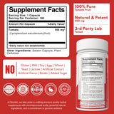 Capsules Bloofah lycopene 500 mg, dosage quotidien pour un soutien antioxydant potentiel.