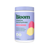 Bloom Nutrition Creatine Monohydrate en poudre framboise-citron, soutien potentiel à la récupération après l'entraînement.