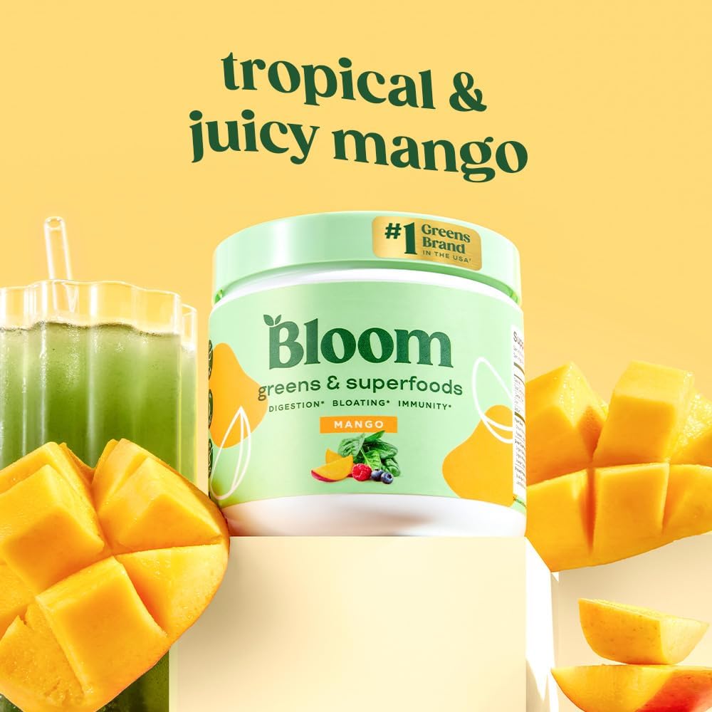 Bloom Nutrition – cuillère-doseuse pratique pour doser facilement.