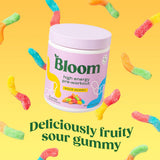 Bloom Nutrition Pre Workout, cuillère-doseur incluse pour doser facilement.
