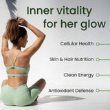 Bloomeo – Spiruline, chlorelle et acai, antioxydants et soutien à la digestion.