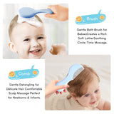 Bloomlet Baby Brosse Douce: poils souples pour peau sensible