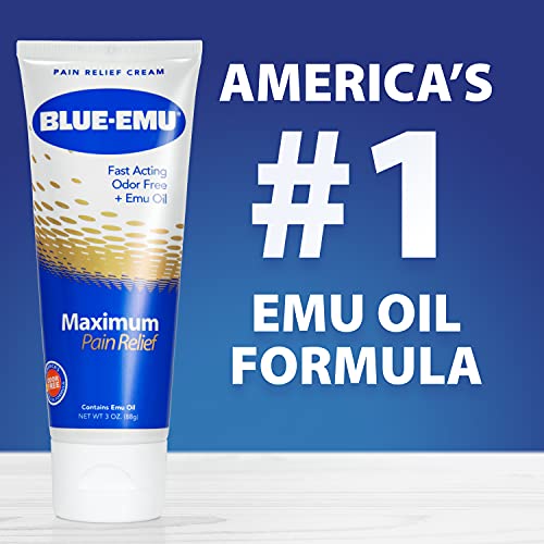 BLUE-EMU Crème – absorption rapide pour les muscles et les articulations