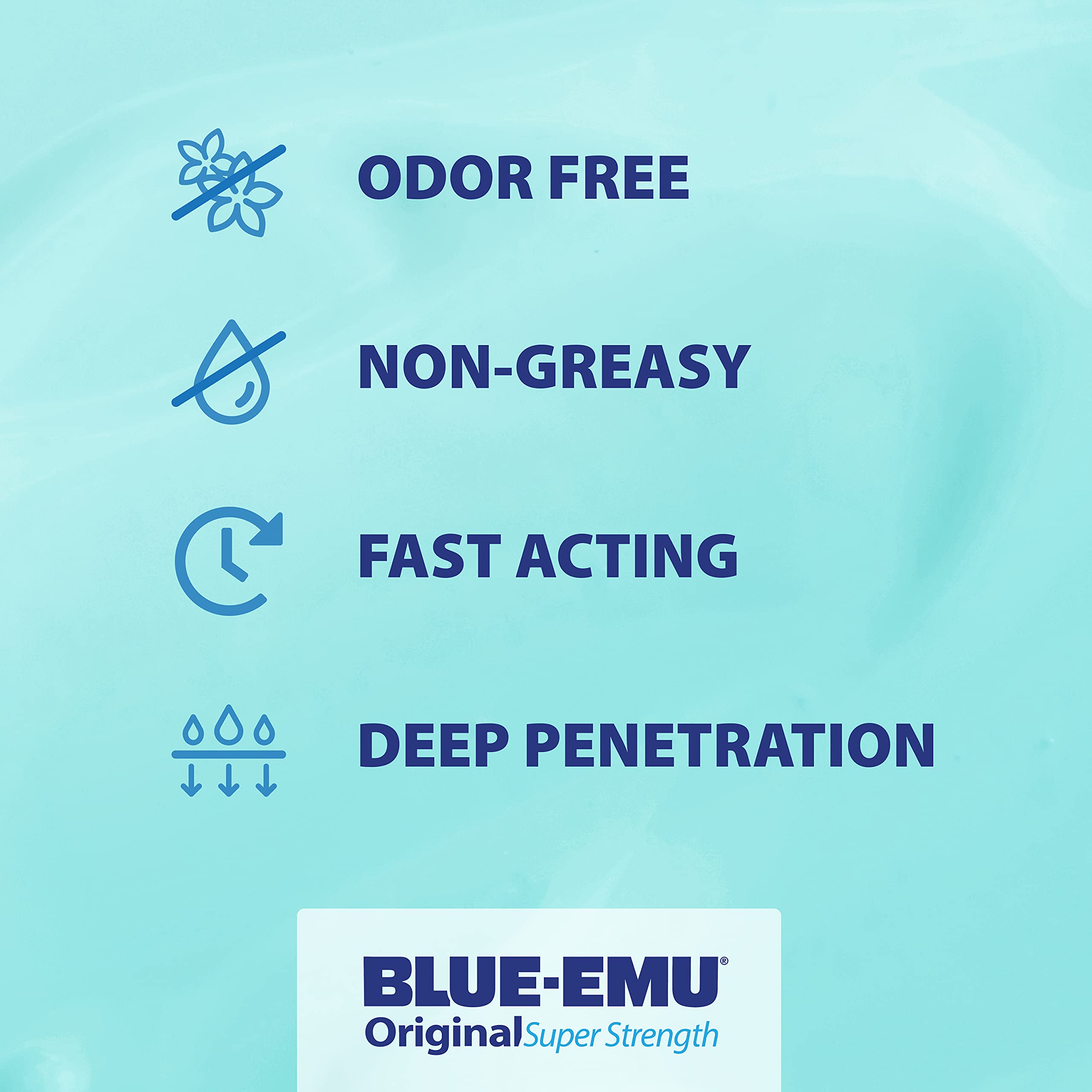 BLUE-EMU Crème Original - utilisation quotidienne sans odeur, pratique à intégrer.
