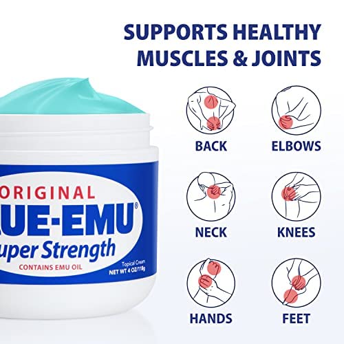 BLUE-EMU Crème Originale Forte, pack pratique de deux tubes pour usage régulier