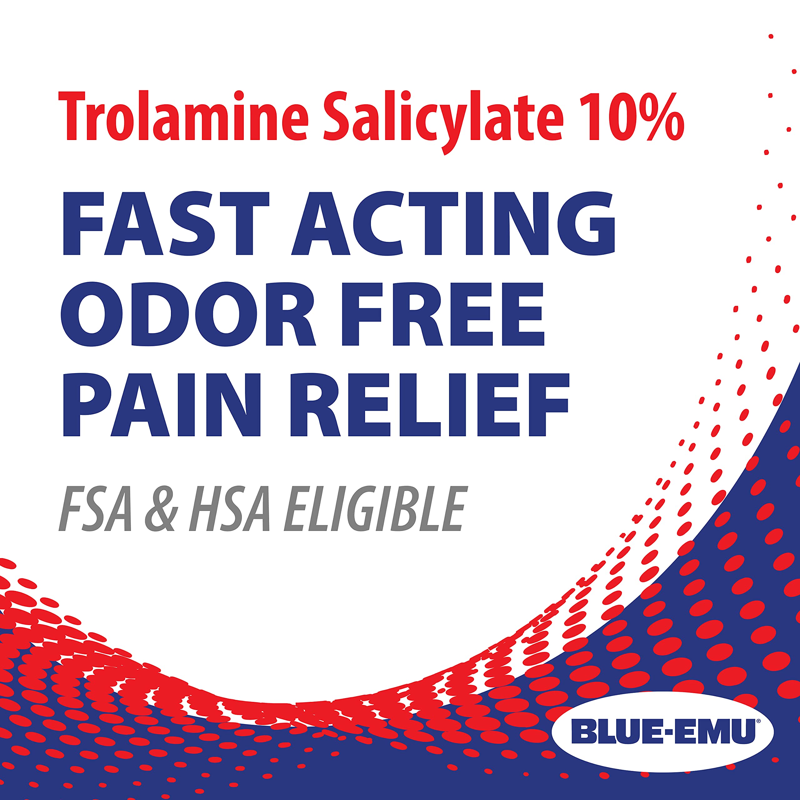 BLUE-EMU spray-inodore-soulagement, formulation sans odeur pour une utilisation discrète.