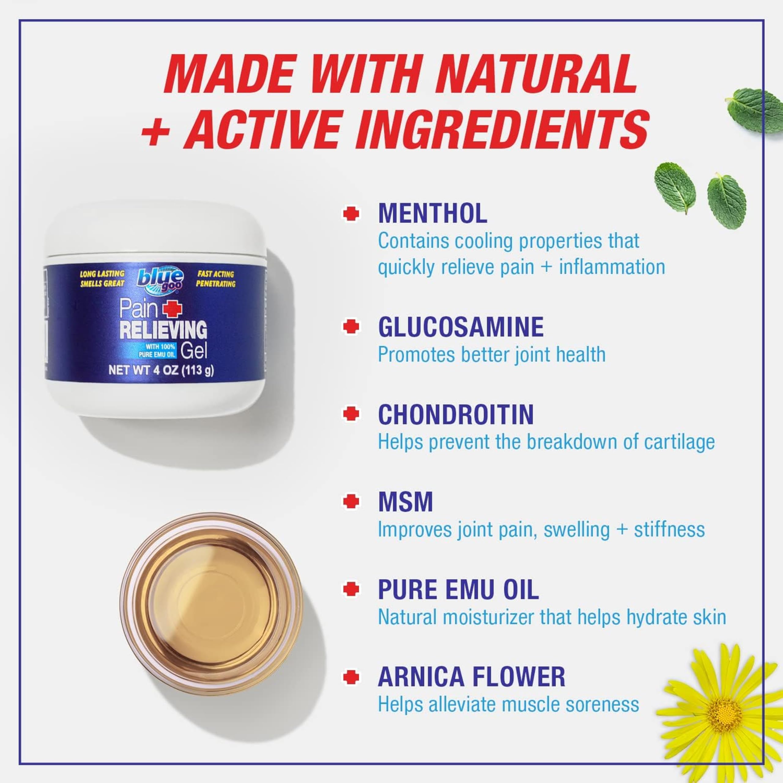 Blue Goo Gel relief cou : confort quotidien après l’effort.