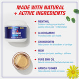 Blue Goo Gel relief cou : confort quotidien après l’effort.
