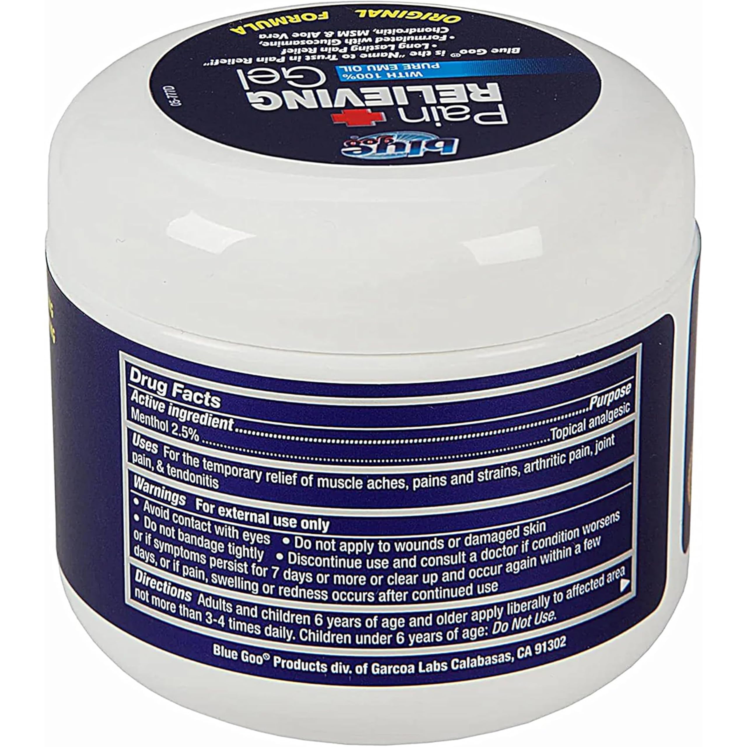 Blue Goo Gel utilisation pré et post-entraînement : pratique et efficace.