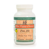 Bouteille Blue Poppy Dan Zhi Xiao Yao San pour le bien-être général.