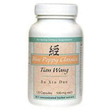 Blue Poppy Tian Wang Bu Xin Dan – boîte de 120 capsules, soutien potentiel à l’équilibre et au sommeil.