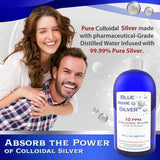 Blue Ridge Silver — Verre cristal, présentation pure et fiable.