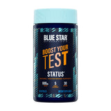 Blue Star Status – bouteille de capsules, soutien énergétique potentiel pour la journée