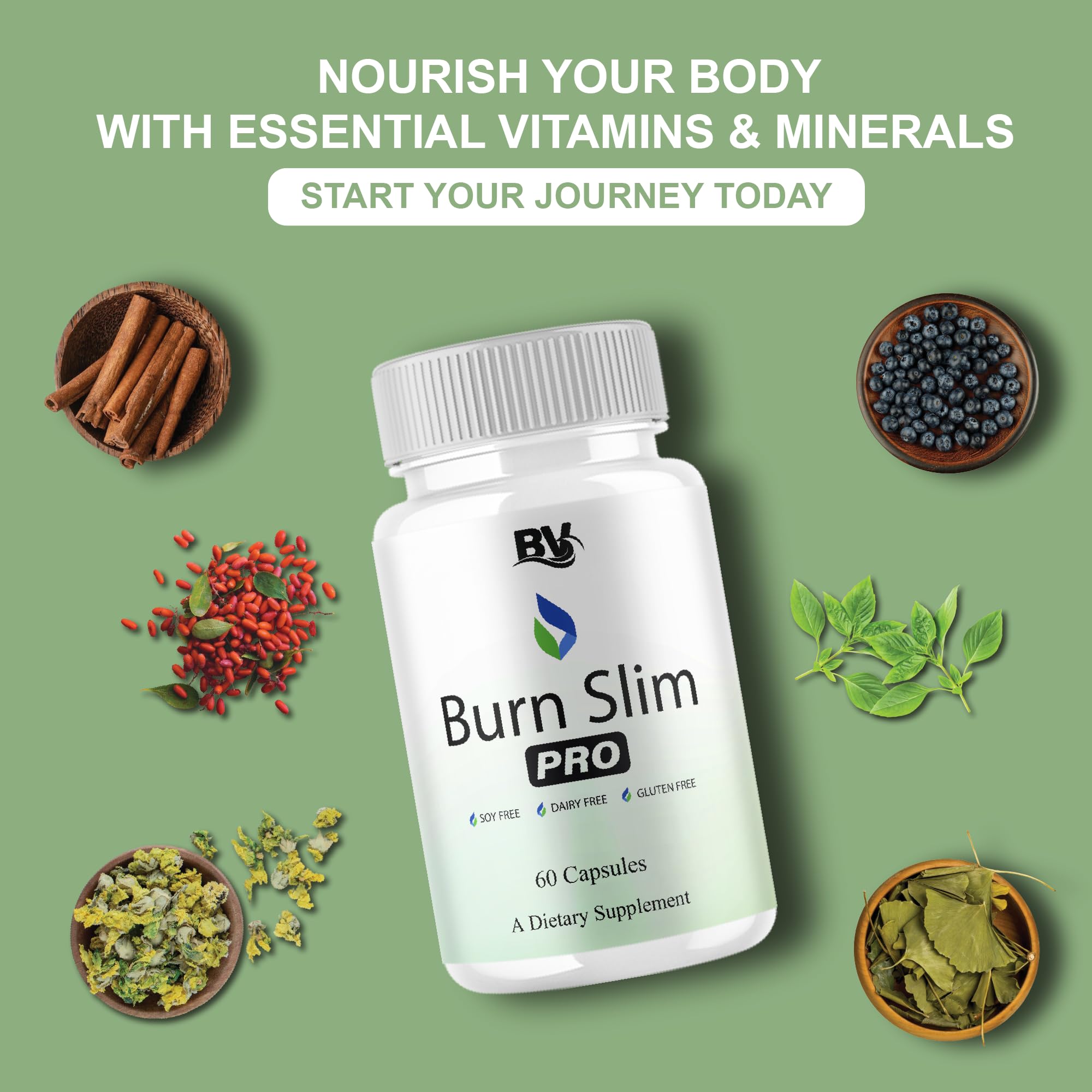 Blue Vibe Burn Slim Pro - capsules, format simple à avaler chaque jour.