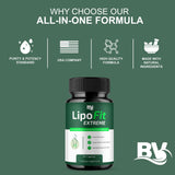 BLUE VIBE Lipofit Extreme – emballage simple, sans additifs.