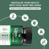 BLUE VIBE Lipofit Extreme – tableau nutritionnel clair.