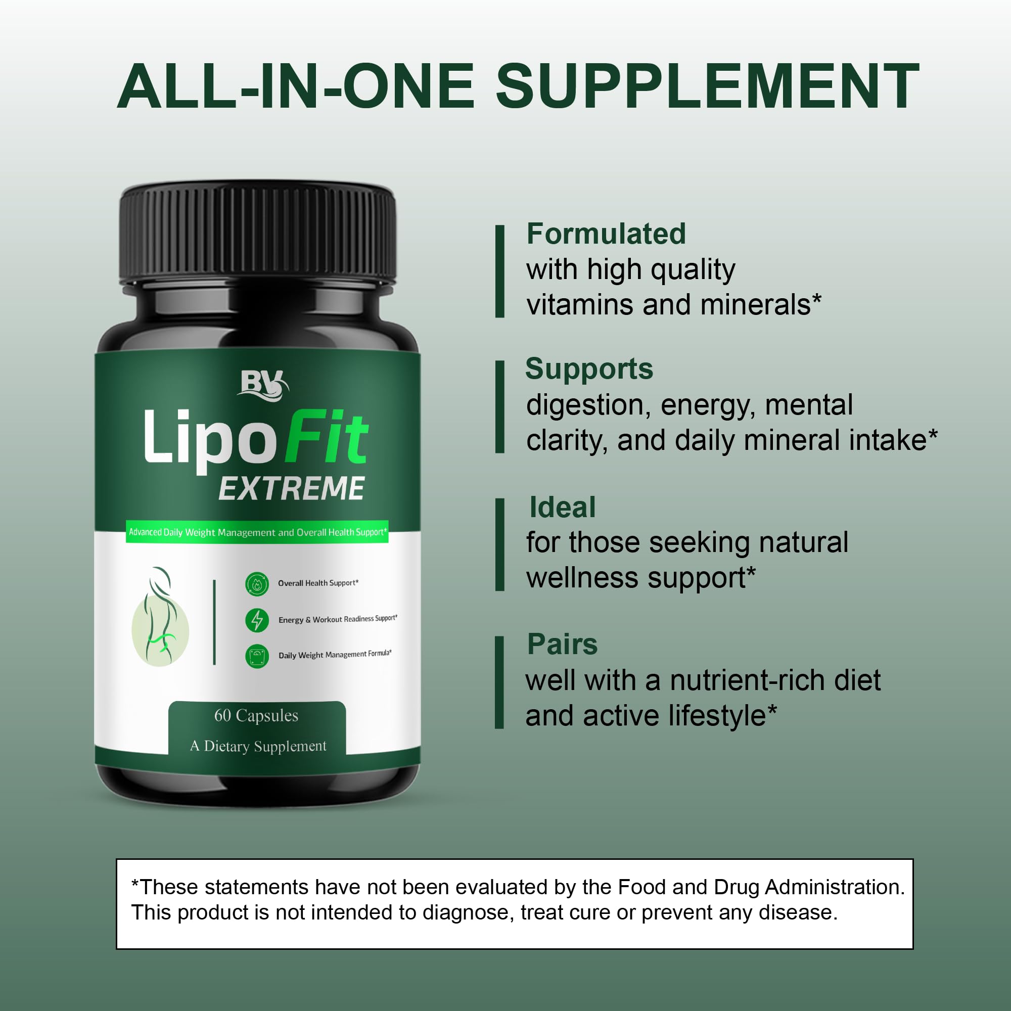 BLUE VIBE Lipofit Extreme – présentation visuelle compatible diète céto.