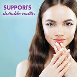 Bluebonnet Biotine 5000 mcg, formule sans allergènes et adaptée vegan.