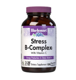 BlueBonnet Stress B-Complex gélules végétales dans la bouteille, soutien énergie et bien-être