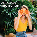 Bluebonnet Vitamin C 1000 mg – contenant sans allergènes et adapté au végan.