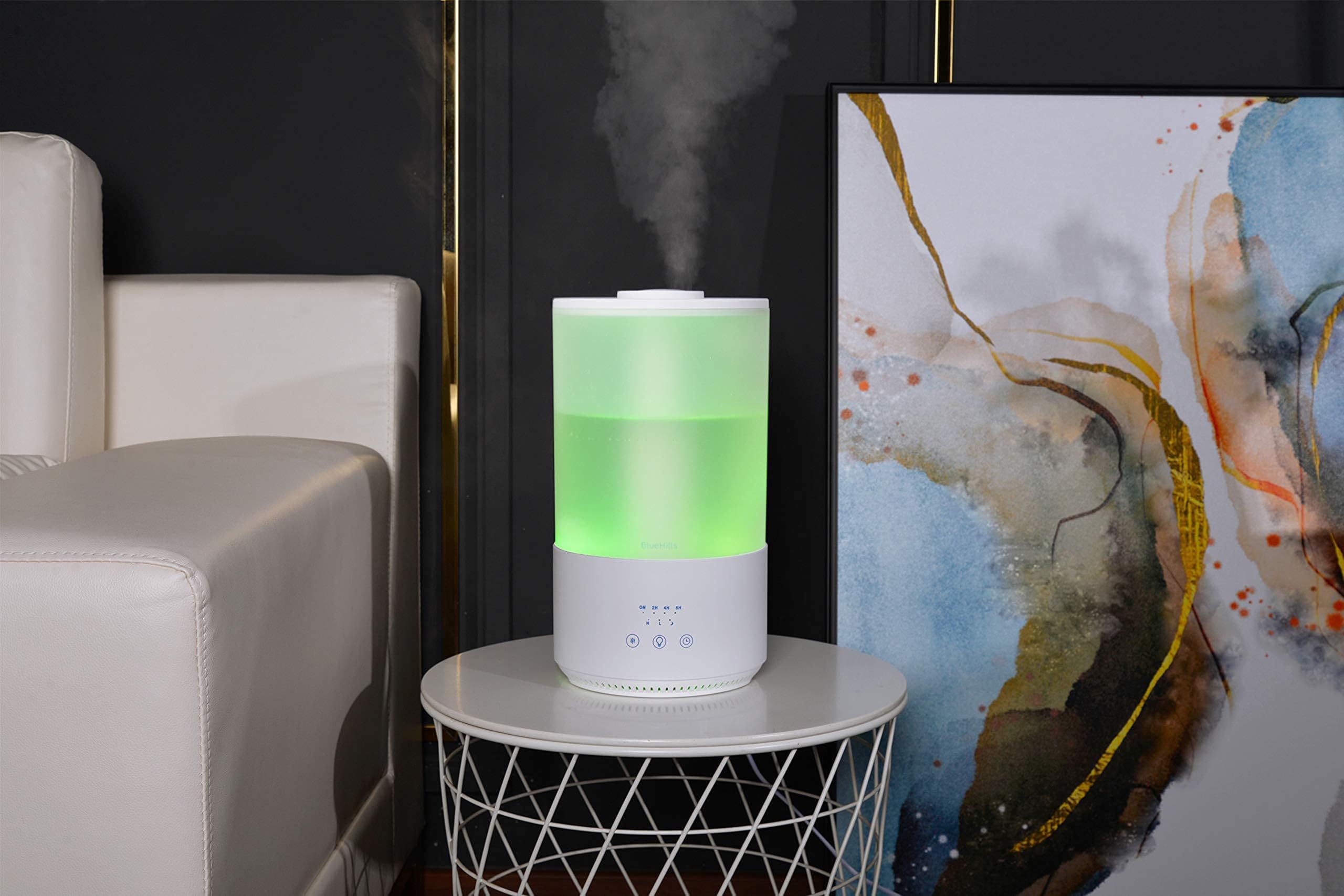 BlueHills Diffuseur – arrêt auto en cas de manque d'eau.