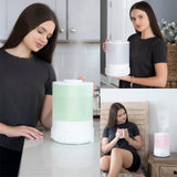 BlueHills diffuseur-huiles-essentielles-lumières-led sept couleurs pour l'ambiance