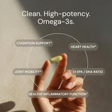 Blueprint Bryan Johnson Omega-3 avec ratio 1:1 EPA/DHA pour équilibre