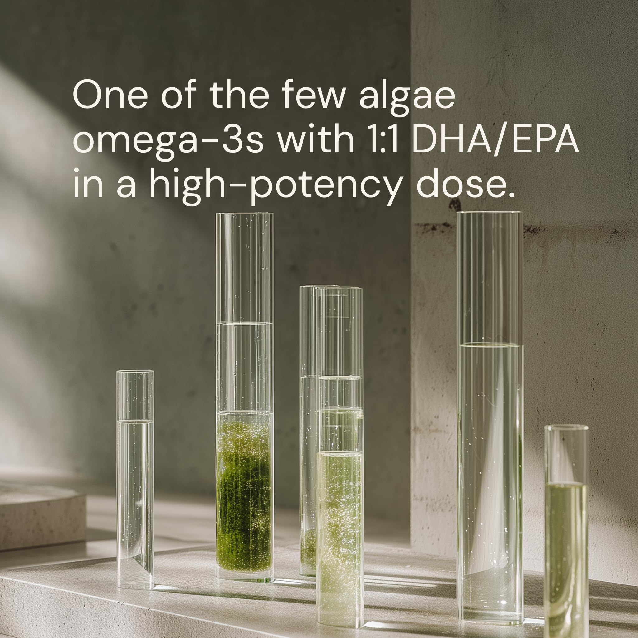 Omega-3 végétal sans poisson et sans contaminants par algue
