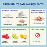 Blueshift Electrolytes: mineraux Himalaya et sels essentiels pour remineralisation légère.
