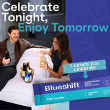 Sachet électrolyte Blueshift Pre-Game prêt à hydrater sans sucre