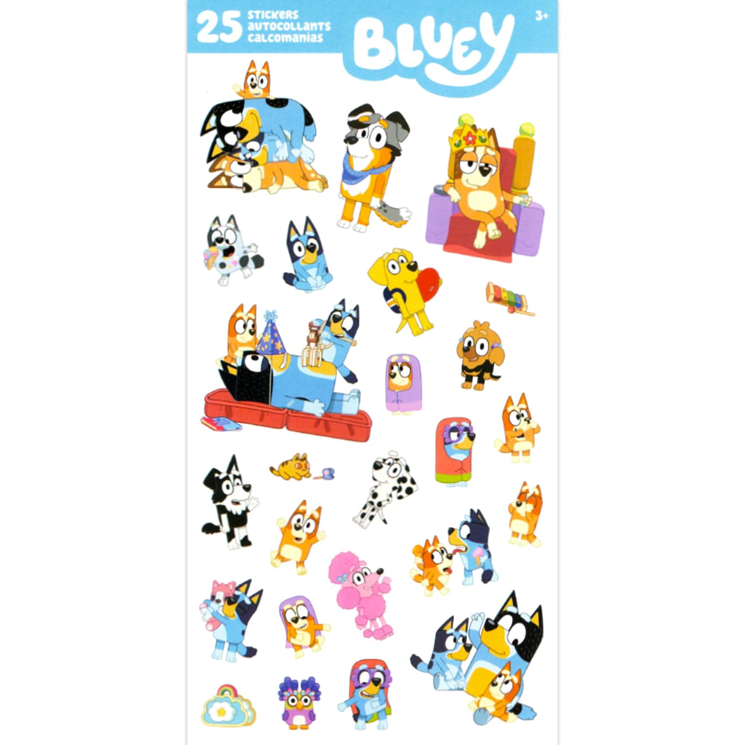 Coffret d’accessoires Bluey pour le rituel du coucher.