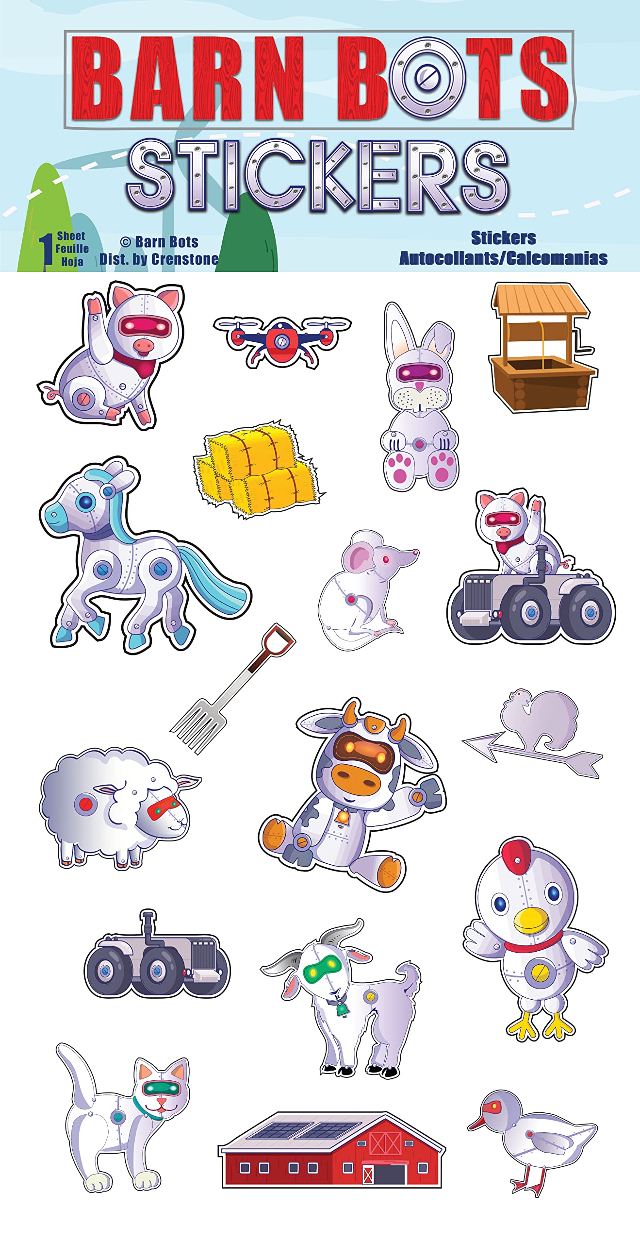 Pancarte de porte Barn Bots et Bluey, chambre ludique et organisée.