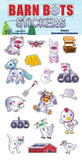 Pancarte de porte Barn Bots et Bluey, chambre ludique et organisée.