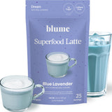 Blume Latte Lavande Bleue en poudre, couleur apaisante idéale pour le soir.