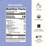 Blume Latte Spiruline Bleue en poudre, mélange facile à intégrer dans vos boissons.